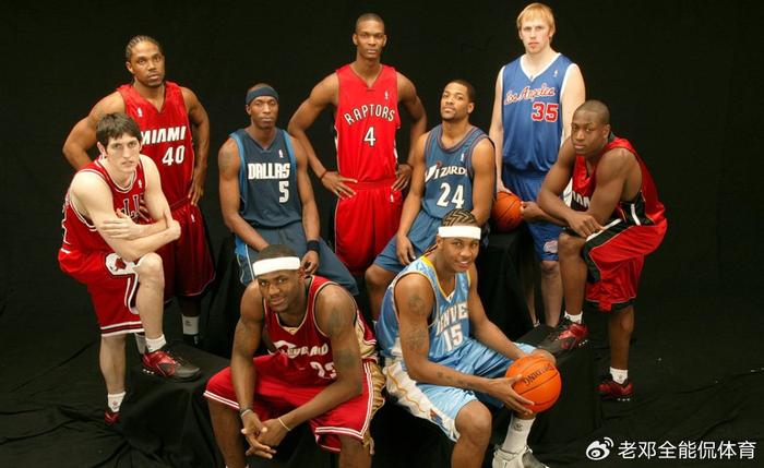 九游体育官网-重排NBA2003年选秀前5顺位，安东尼第3 韦德屈居第2